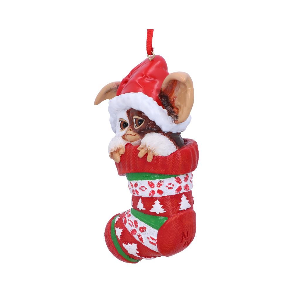 Officially Licensed Gremlins Gizmo in Stocking Hanging Christmas Ornament