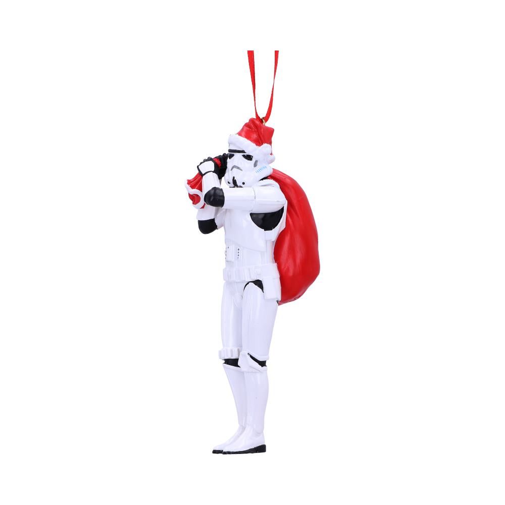 Officially Licensed Original Stormtrooper with Santa Sack Hanging Christmas Ornament