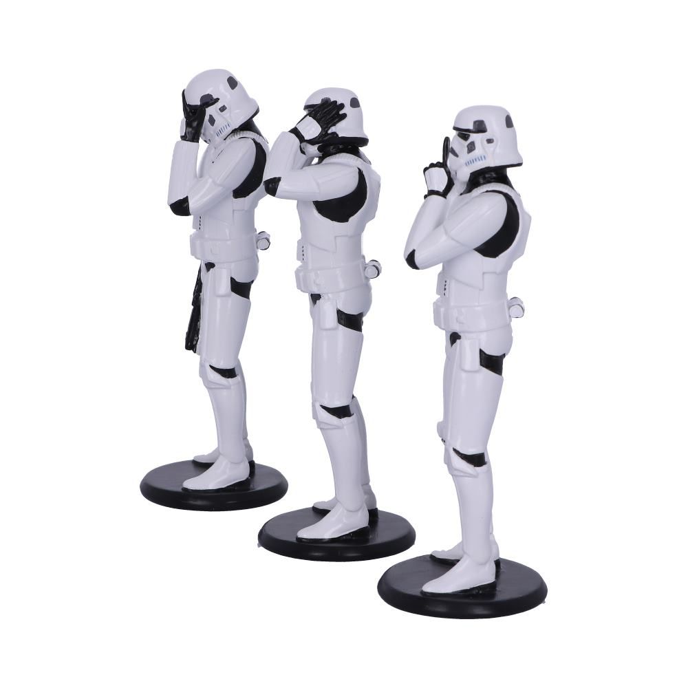 Officially Licensed Three Wise Stormtroopers Figurines