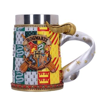 Officially Licensed Harry Potter Golden Snitch Quidditch Collectible Tankard