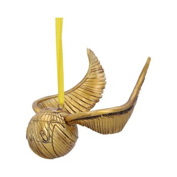 Officially Licensed Harry Potter Golden Snitch Quidditch Hanging Christmas Ornament