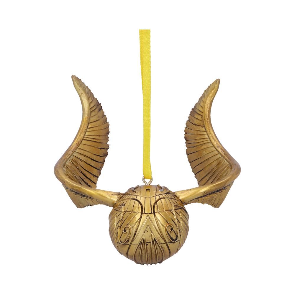 Officially Licensed Harry Potter Golden Snitch Quidditch Hanging Christmas Ornament