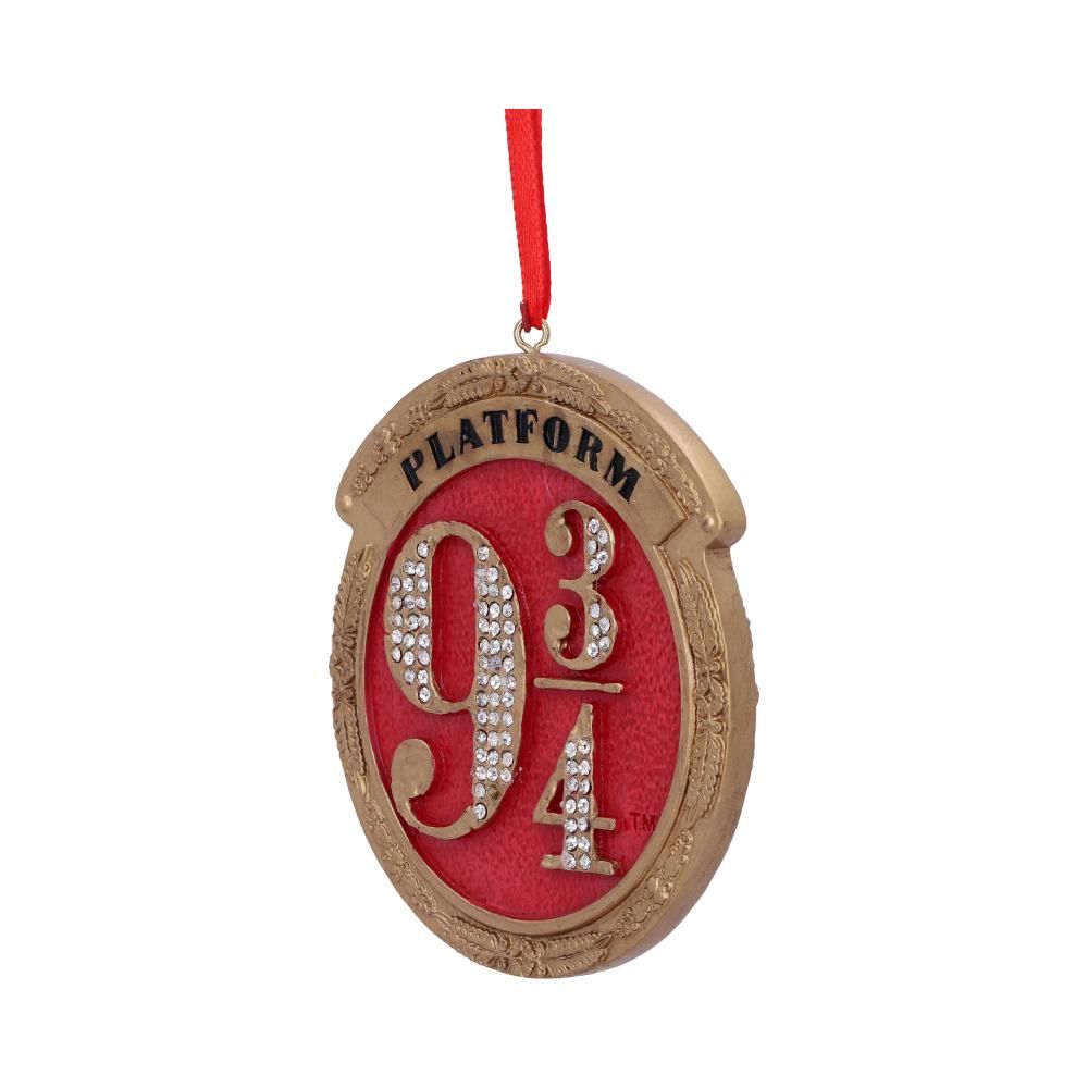 Officially Licensed Harry Potter Platform 9 3/4 Hanging Christmas Ornament