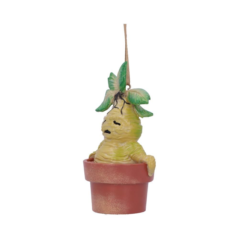 Officially Licensed Harry Potter Mandrake Plant Hanging Christmas Ornament