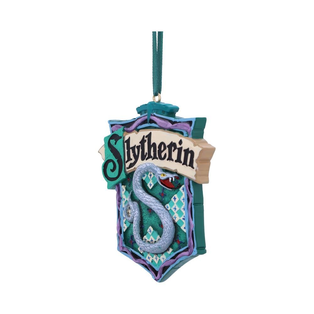 Officially Licensed Harry Potter Slytherin Crest Hanging Christmas Ornament