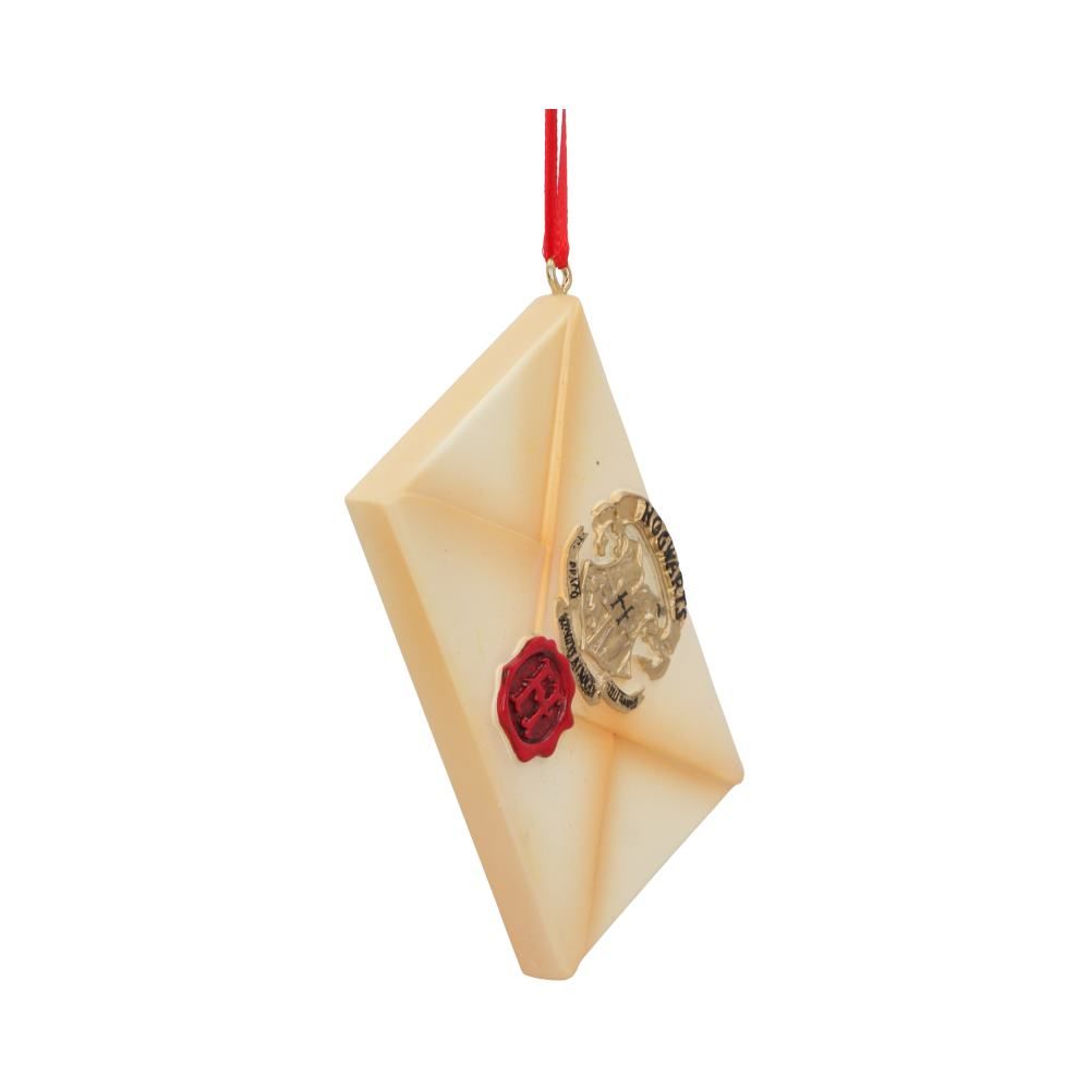 Officially Licensed Harry Potter Hogwarts Acceptance Letter Hanging Christmas Ornament