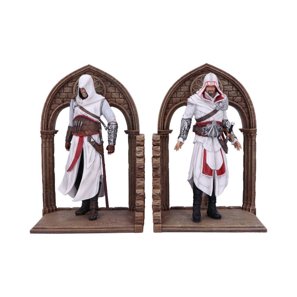 Officially Licensed Assassin's Creed Altaïr and Ezio Bookends 