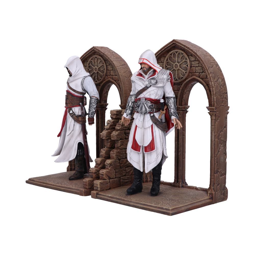 Officially Licensed Assassin's Creed Altaïr and Ezio Bookends