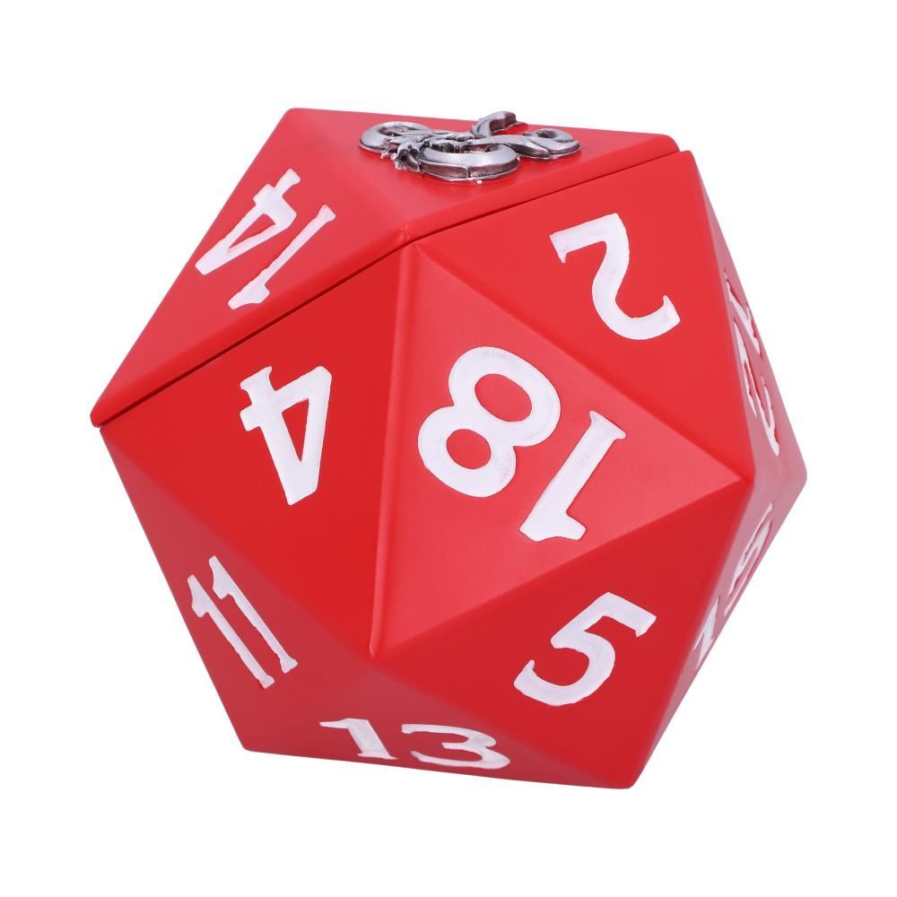 Officially Licensed Dungeons & Dragons D20 Dice Storage Box