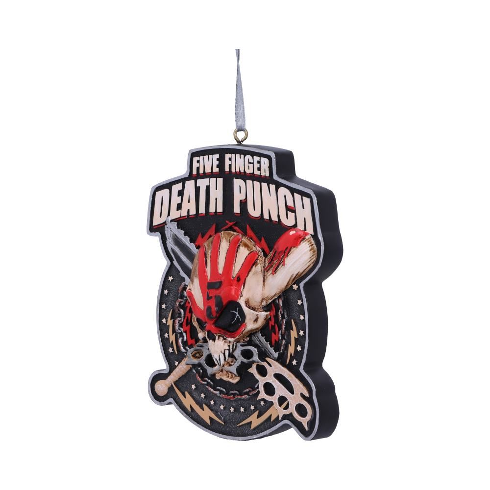 Officially Licensed Five Finger Death Punch Hanging Christmas Ornament