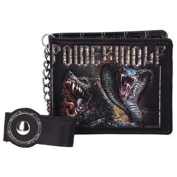 Officially Licensed Powerwolf Kiss of the Cobra King Embossed Wallet