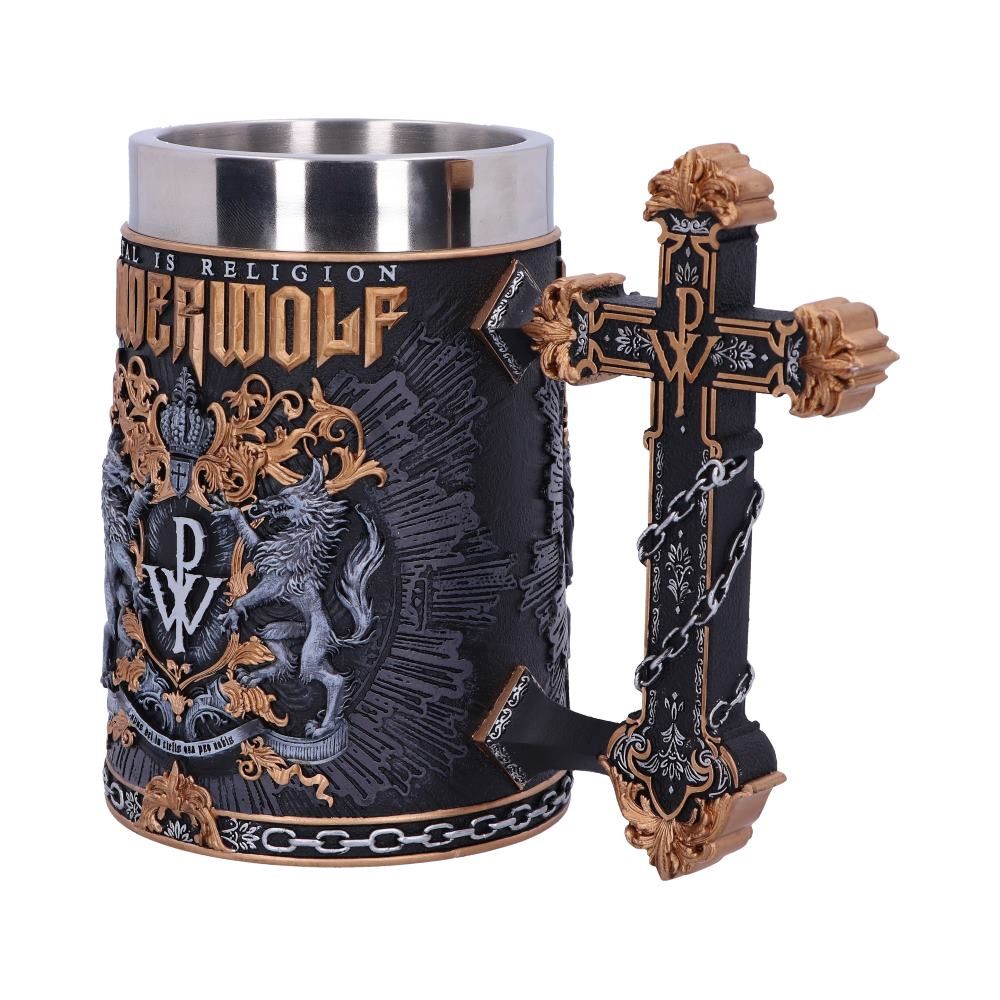 Officially Licensed Powerwolf Metal is Religion Tankard