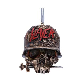 Officially Licensed Slayer War Helmet Skull Hanging Ornament