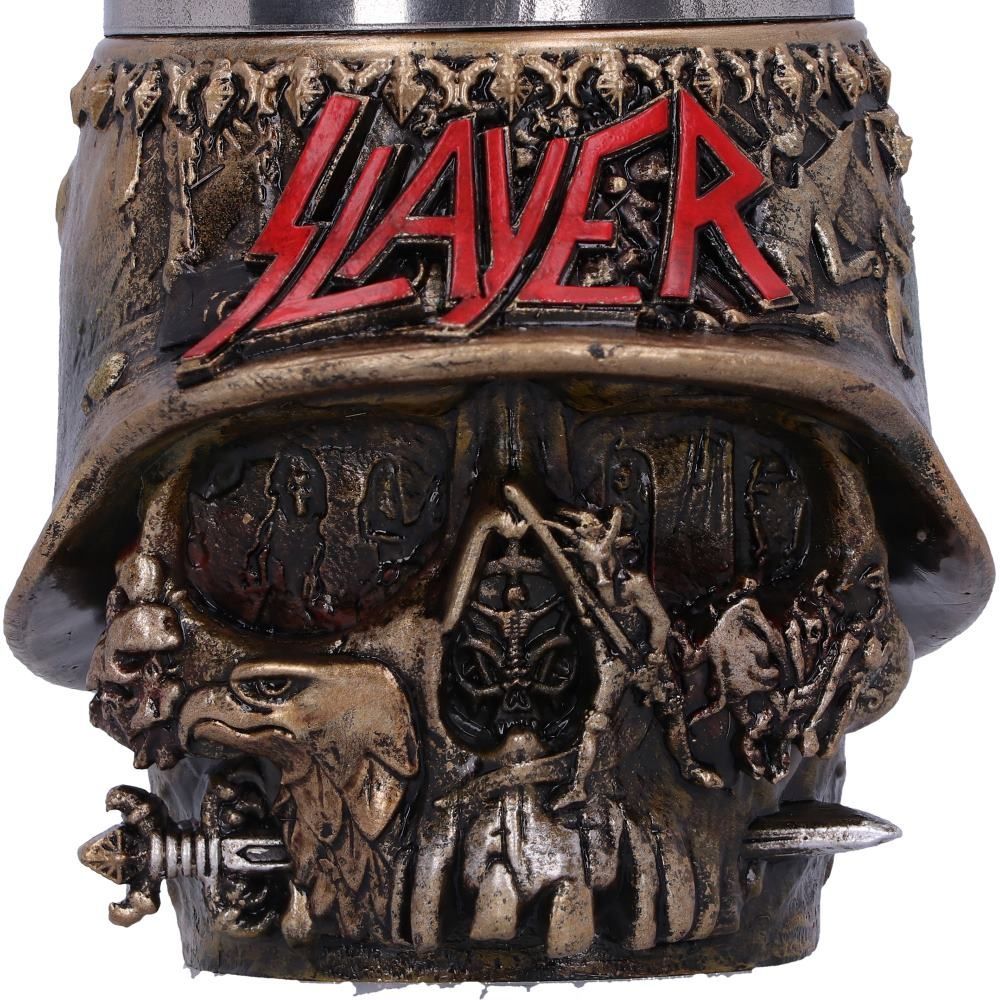 Officially Licensed Slayer War Helmet Skull Shot Glass