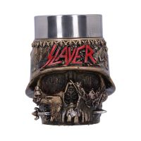 Officially Licensed Slayer War Helmet Skull Shot Glass