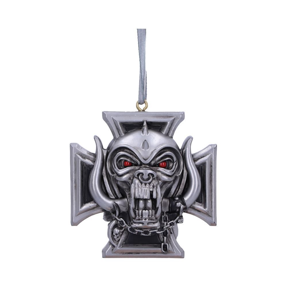Officially Licensed Motorhead Warpig Iron Cross Hanging Ornament 