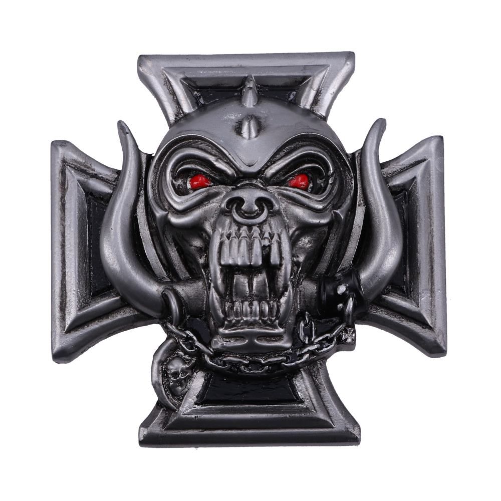 Officially Licensed Motörhead Iron Cross Warpig Snaggletooth Fridge Magnet