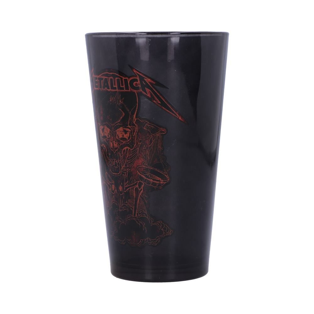 Officially Licensed Metallica Boris Glass Drinking Tumbler