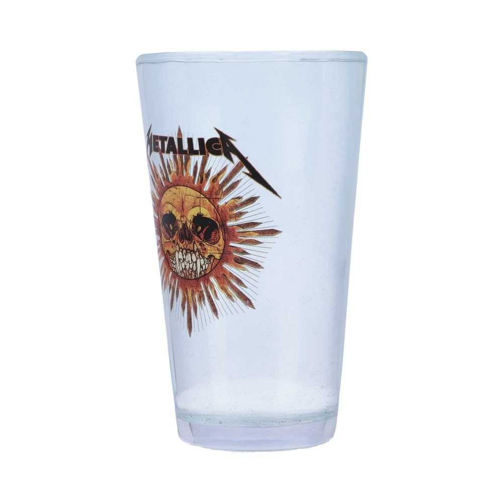 Officially Licensed Metallica Sun Glass Drinking Tumbler
