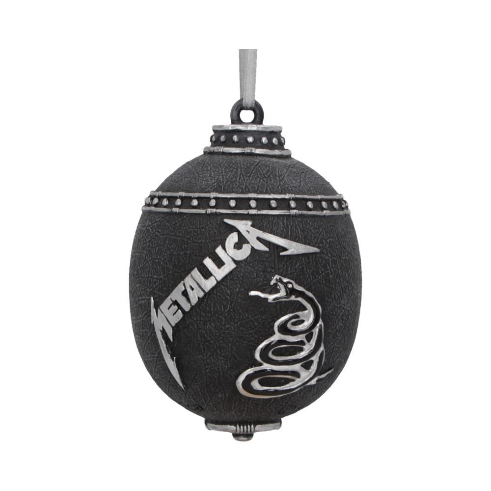 Officially Licensed Metallica Black Album Hanging Ornament