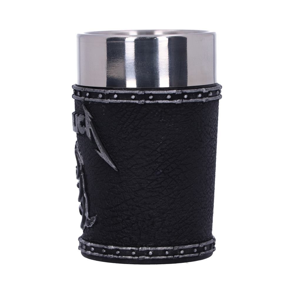 Officially Licensed Metallica The Black Album Shot Glass