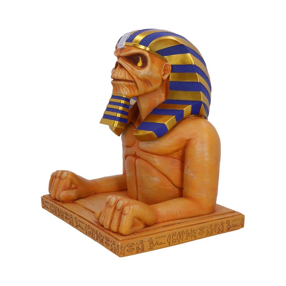 Officially Licensed Iron Maiden Powerslave Bust Trinket Storage Box