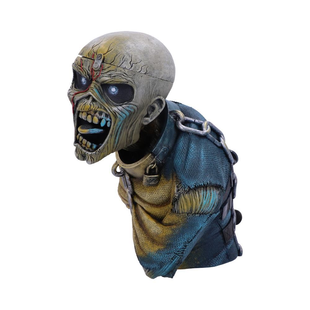 Officially Licensed Iron Maiden Piece of Mind Bust Trinket Storage Box