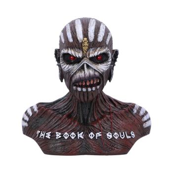 Officially Licensed Iron Maiden The Book of Souls Bust Trinket Storage Box