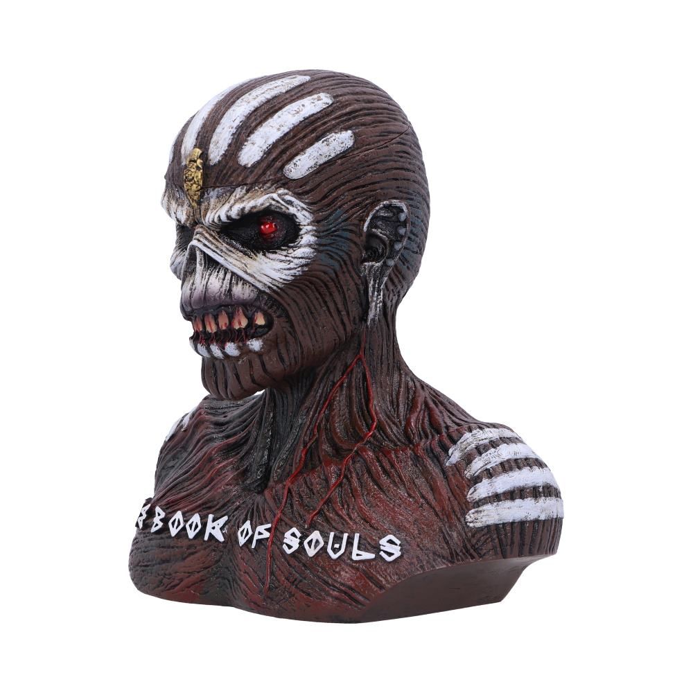 Officially Licensed Iron Maiden The Book of Souls Bust Trinket Storage Box