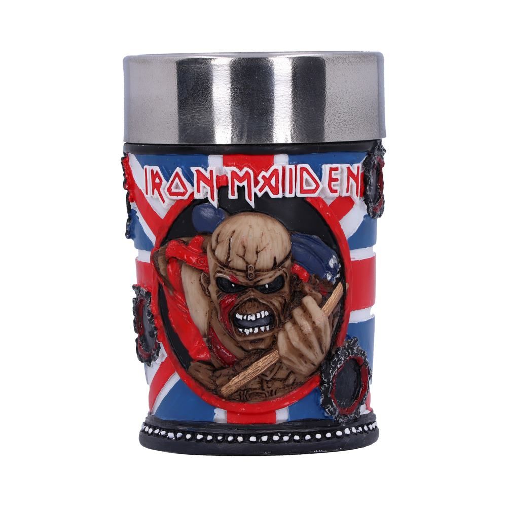 Officially Licensed Iron Maiden Eddie The Trooper Shot Glass