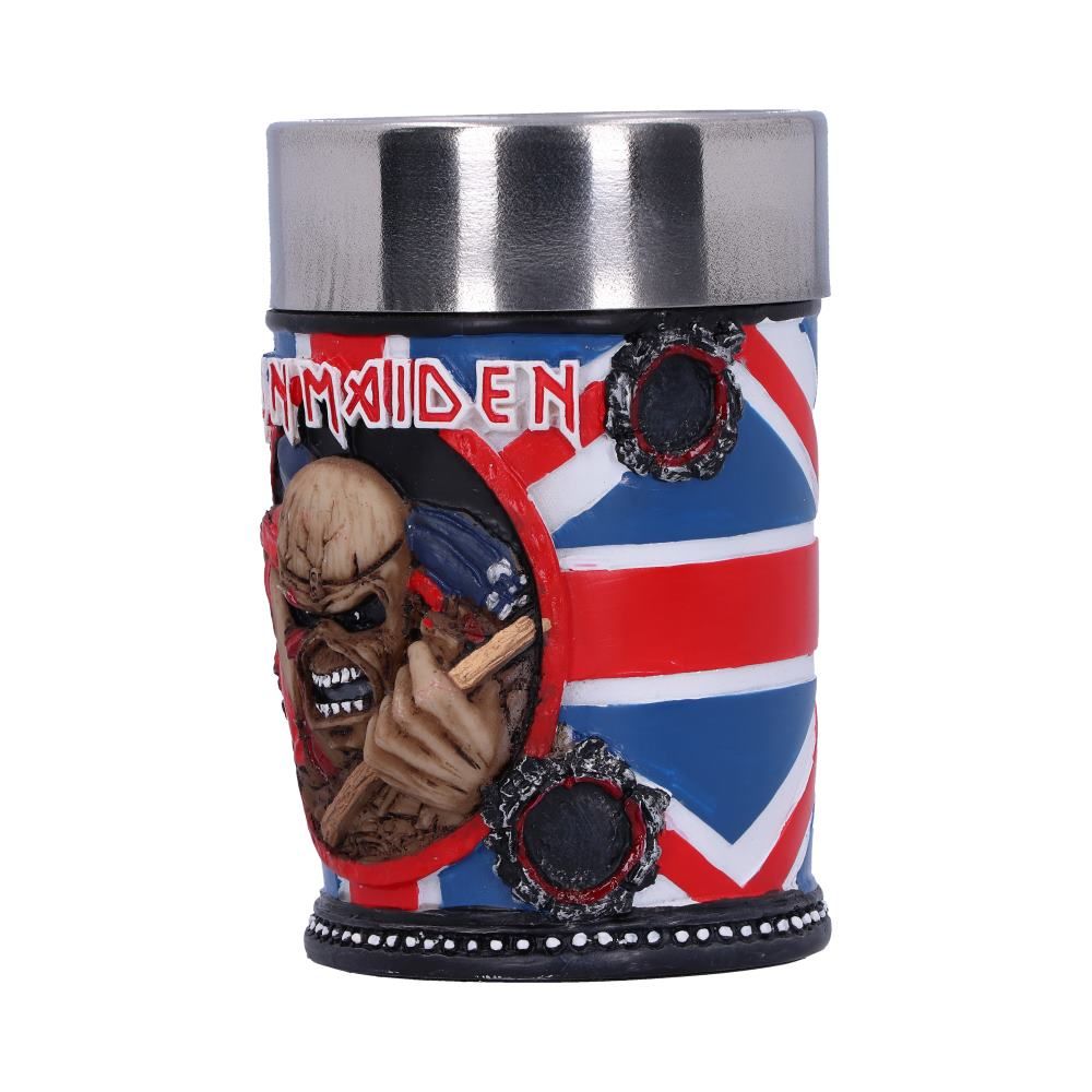 Officially Licensed Iron Maiden Eddie The Trooper Shot Glass