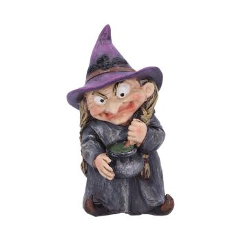 Double Double - Witch & Cauldron Figurine