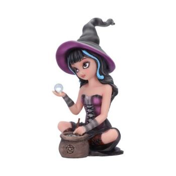 Pruedence  -  Witch & Cauldron Figurine