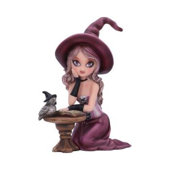 Agatha  - Witch & Spell Book Figurine