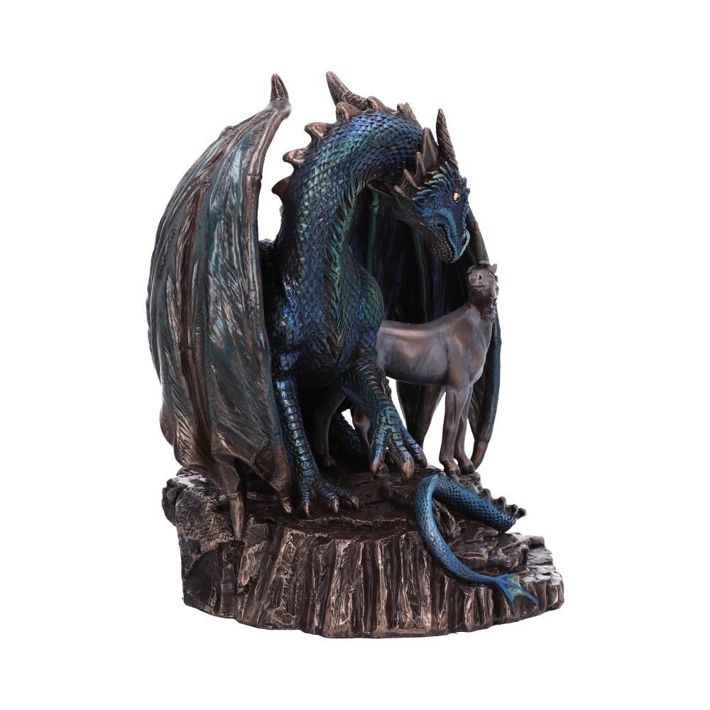 Protector Of Magick - Dragon & Unicorn Figurine / Bronze | Lisa Parker