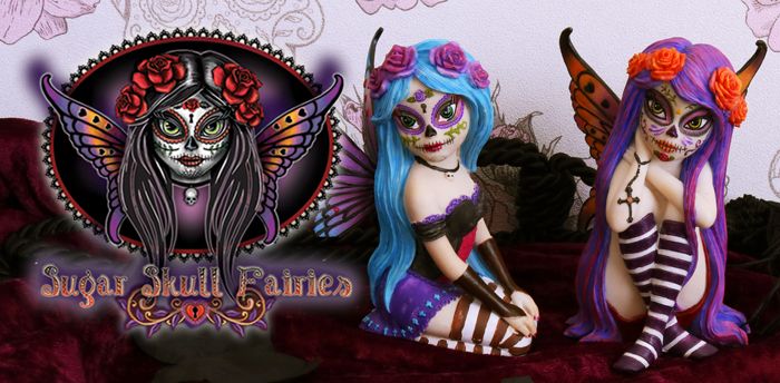 Sugar Skull Fairies