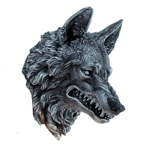 Wolf Wall Plaque 