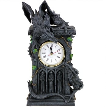 Duelling Dragons Clock 