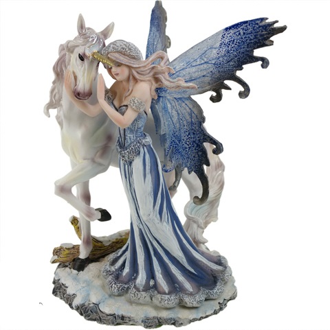 Comfort Fairy & Unicorn Figurine