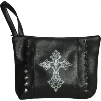 Diamante Cross Bag With Handle