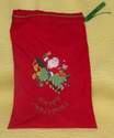 Embroidered Santa sack