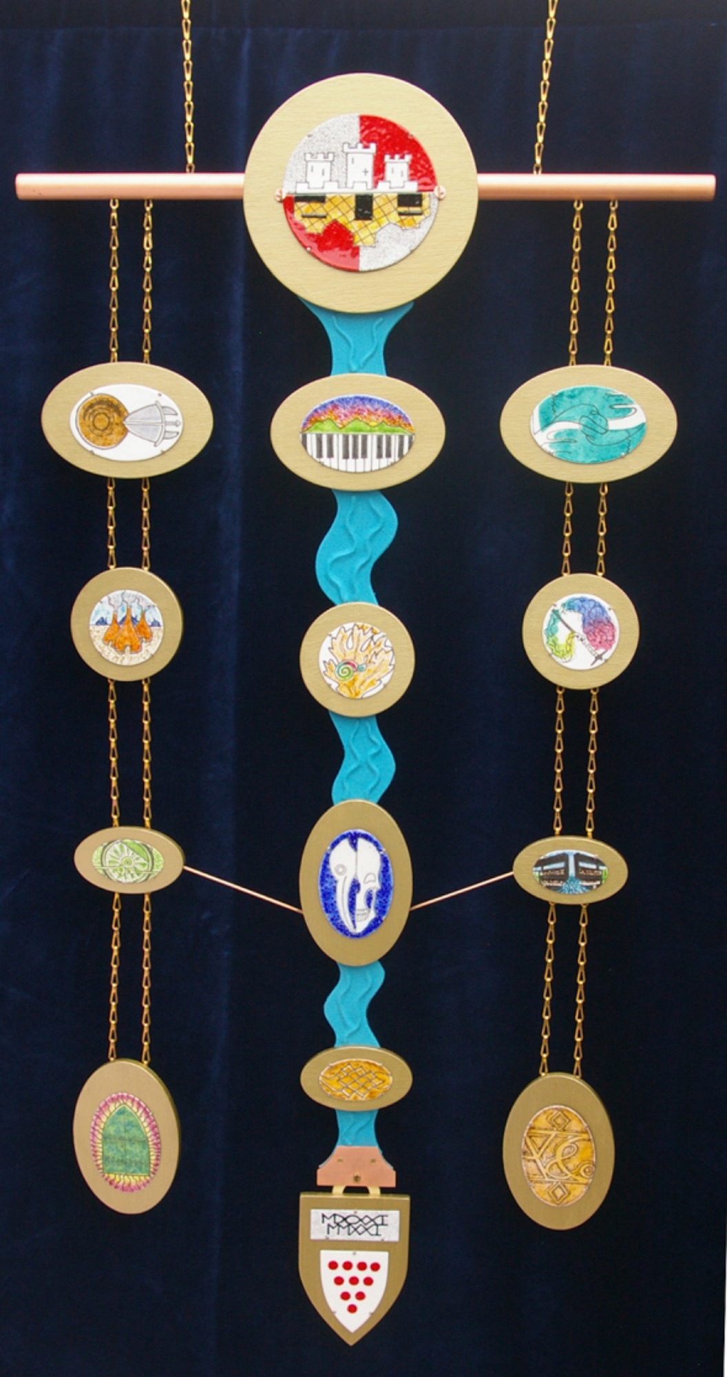 Charter 400 Project â€˜Time Suspendedâ€™ - Hanging Mobile Sculpture 2021