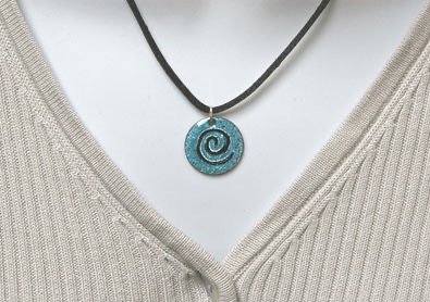 Small 'Spiral' Pendant
