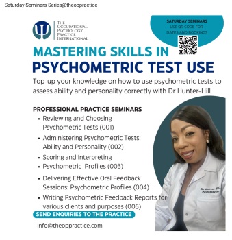 Saturday Seminars: Mastering Skills in Psychometric Testing