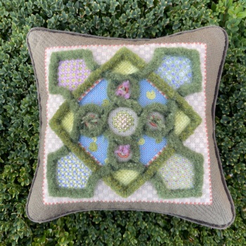 Canvas Knot Garden No.1
