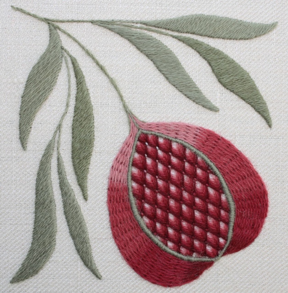 Crewelwork Pomegranate Kit