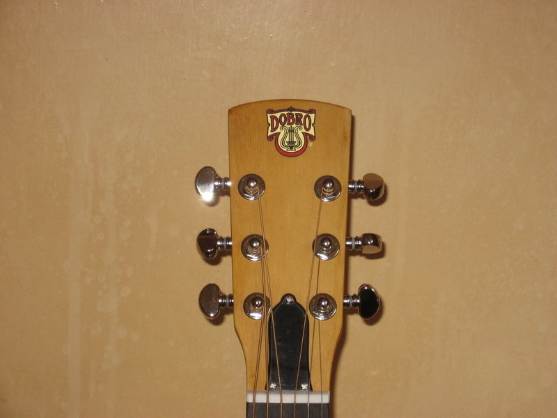 dobro hound head stock