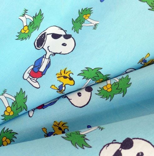 Vintage Snoopy Cotton - 124cm wide