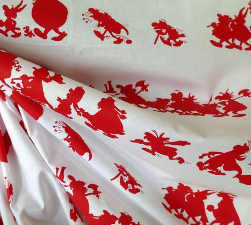 Asterix & Obelix Cartoon Fabric