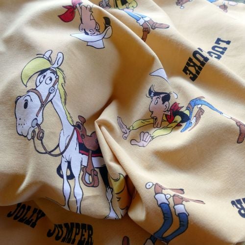 Lucky Luke Picture Cotton - 125cm wide